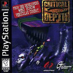 PlayStation 1 Critical Depth Video Game