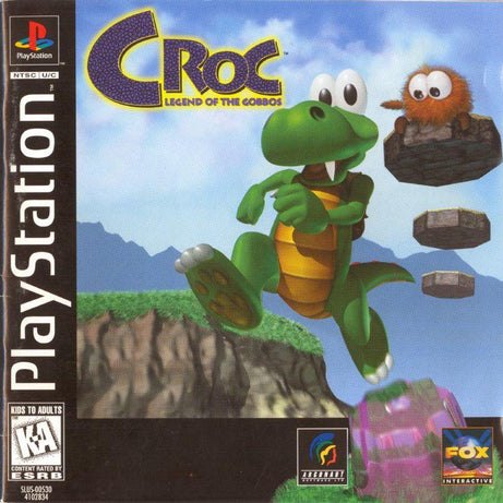 PlayStation 1 Croc Legend Of The Gobbos Video Game