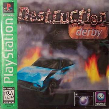 PlayStation 1 Greatest Hits Destruction Derby Video Game