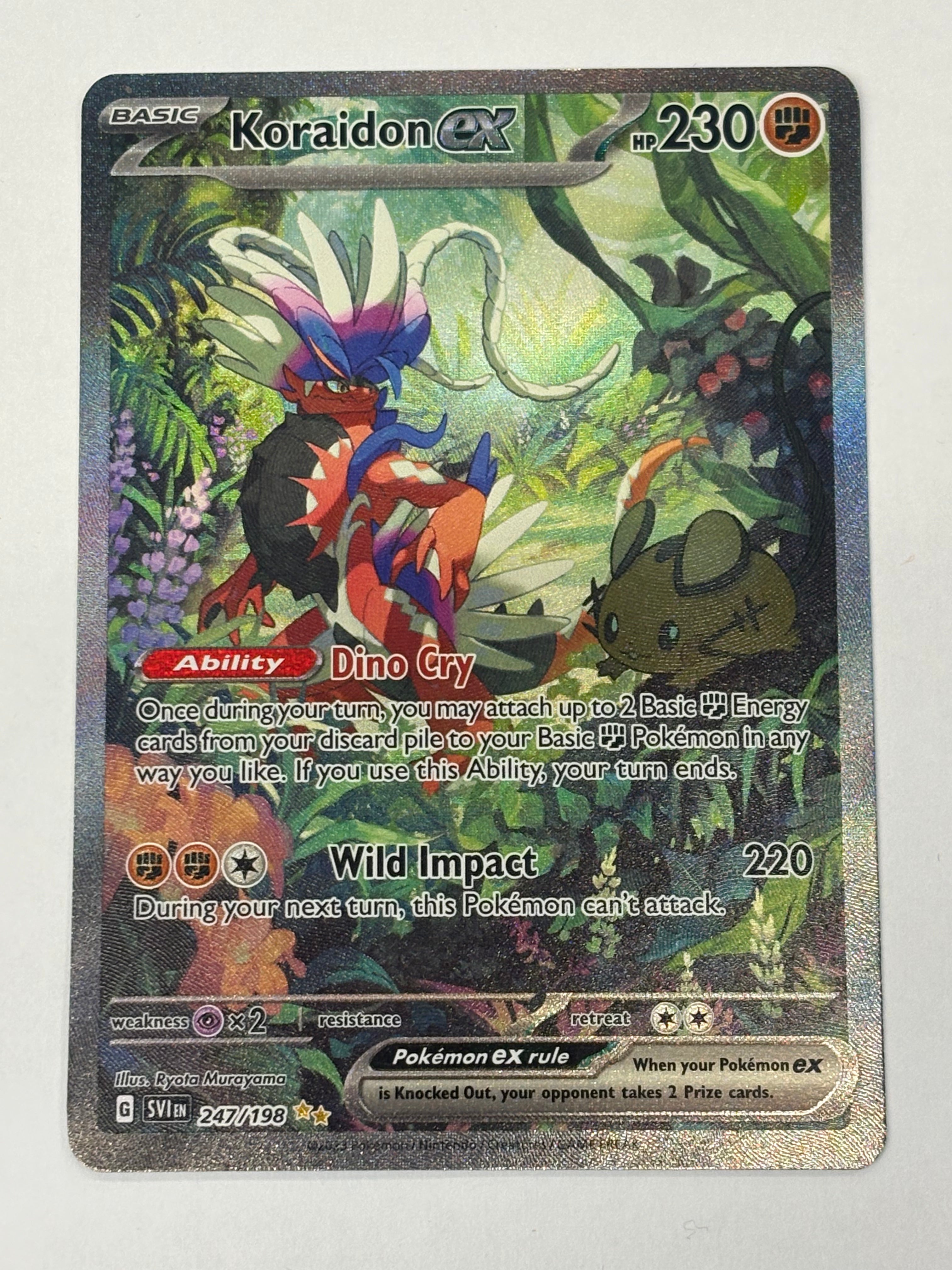 Pokémon TCG - Scarlet & Violet Koraidon 247/198 NM