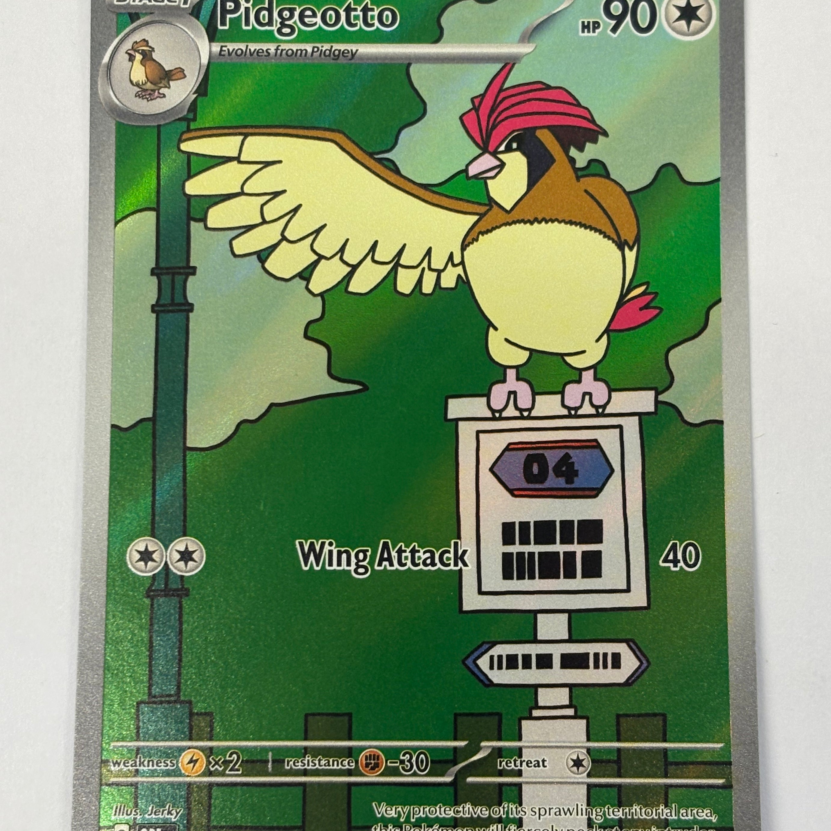 Pokémon TCG - Obsidian Flames Pidgeotto 208/197 NM
