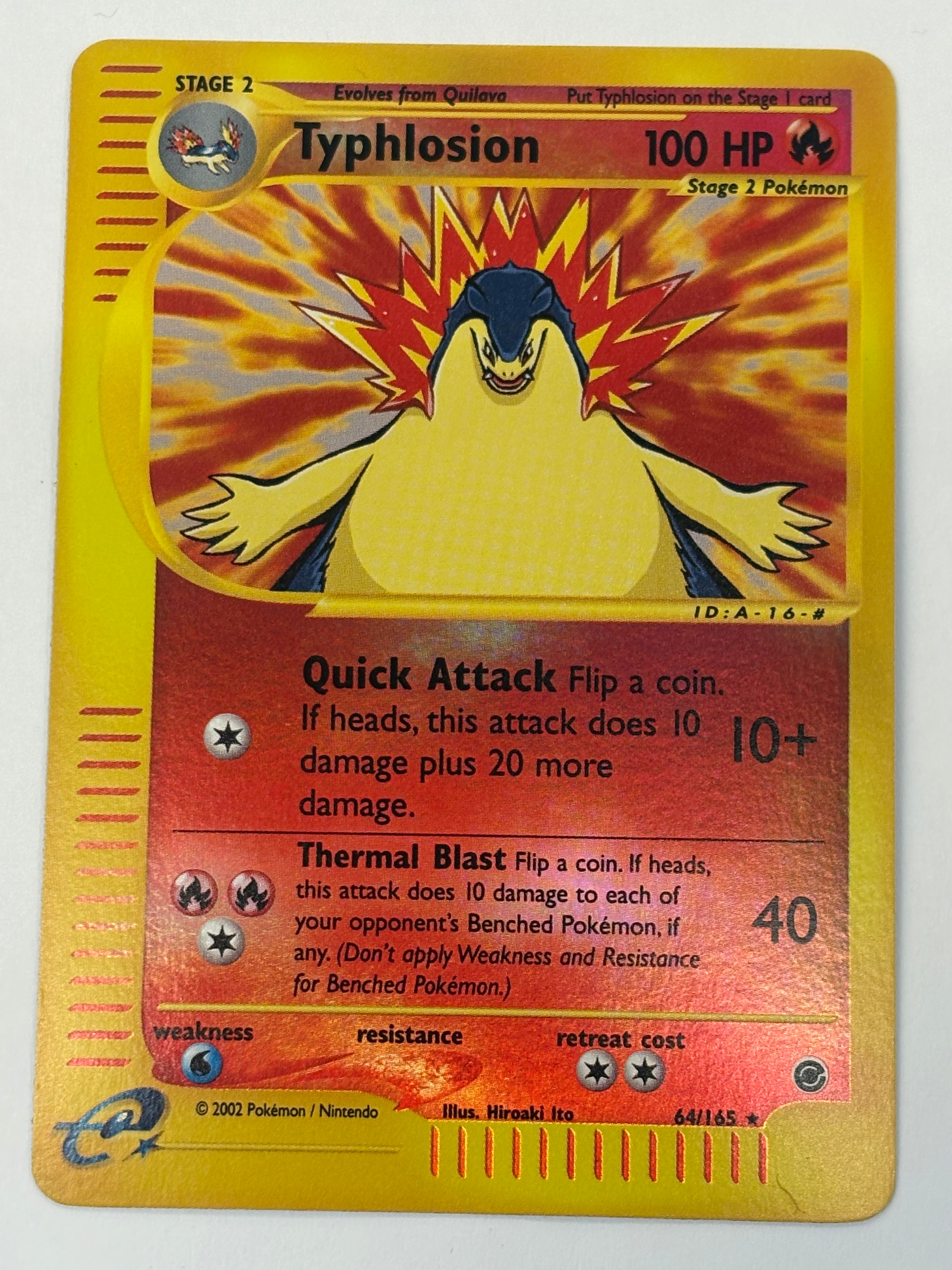 Pokémon TCG - Expedition Typhlosion (Reverse Holo) 64/165 NM