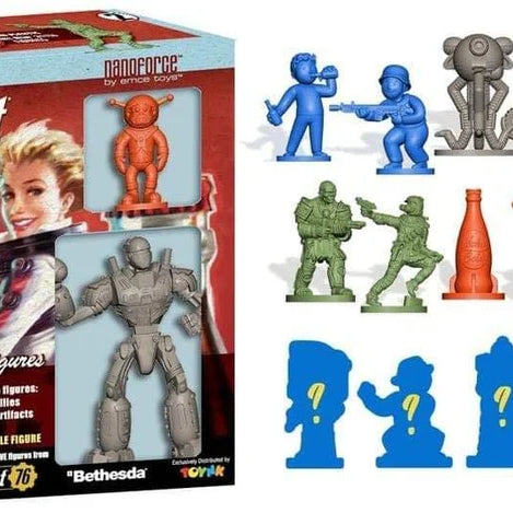 Emce Toys Nanoforce Fallout Series 2 Army Builder Figure Collection