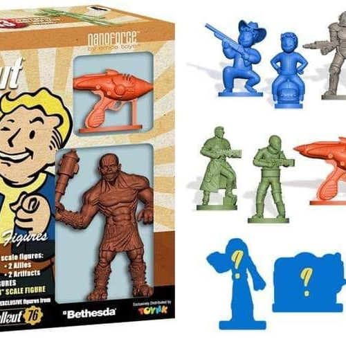 Emce Toys Nanoforce Fallout Series 4 Army Builder Figure Collection