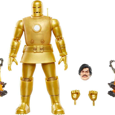 Hasbro Marvel Legends Series  Iron Man (Model-01 Gold) Action Figure