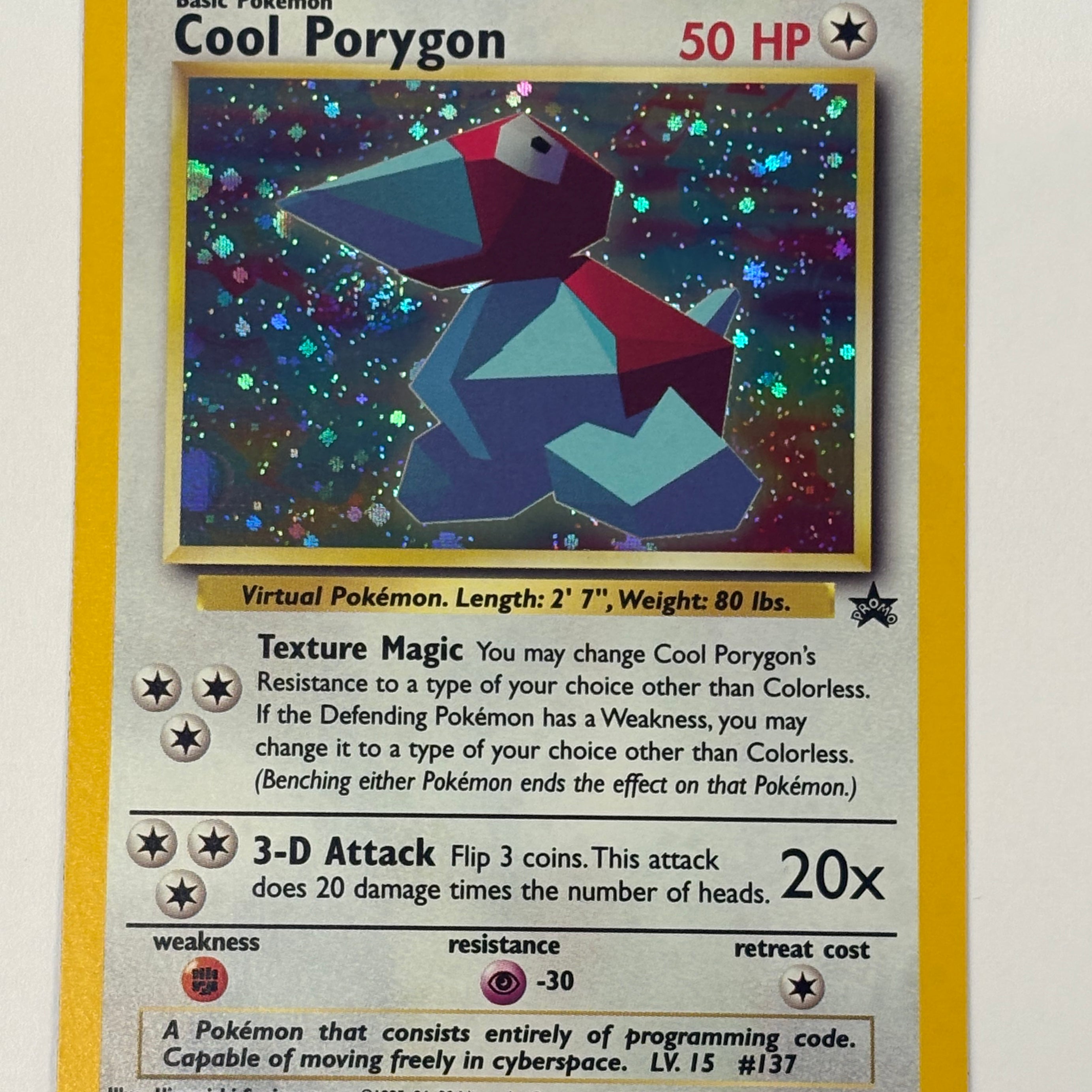 Pokémon TCG - Promo Cool Porygon Holo 17 NM