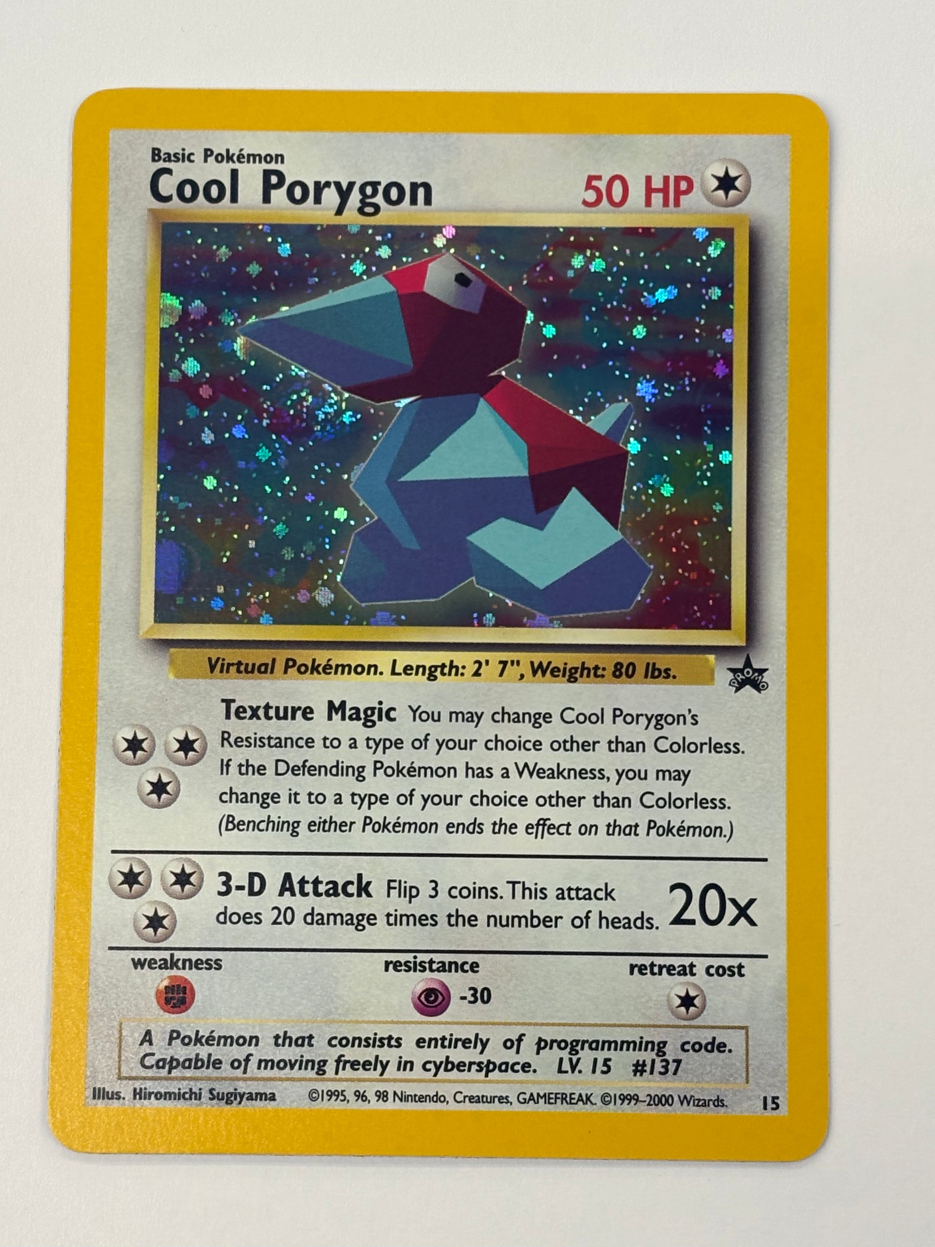 Pokémon TCG - Promo Cool Porygon Holo 17 NM