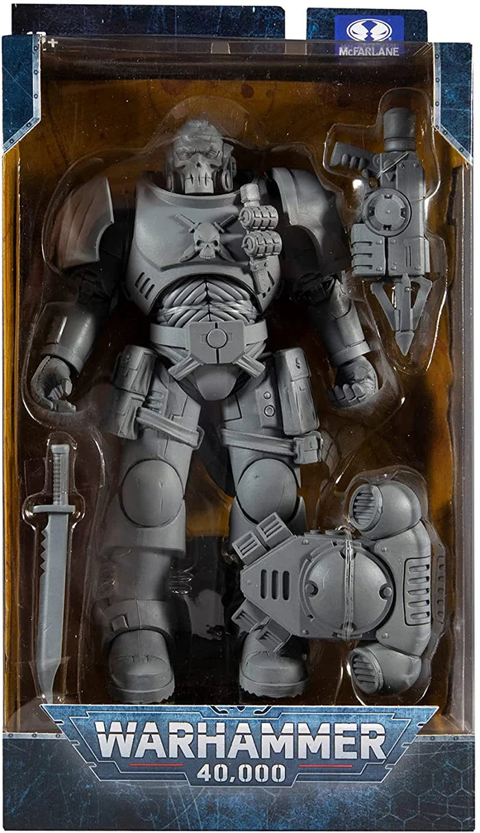 McFarlane Toys Warhammer 40,000 Space Marine Reiver Artist Proof with Grapnel Launcher Action Figure
