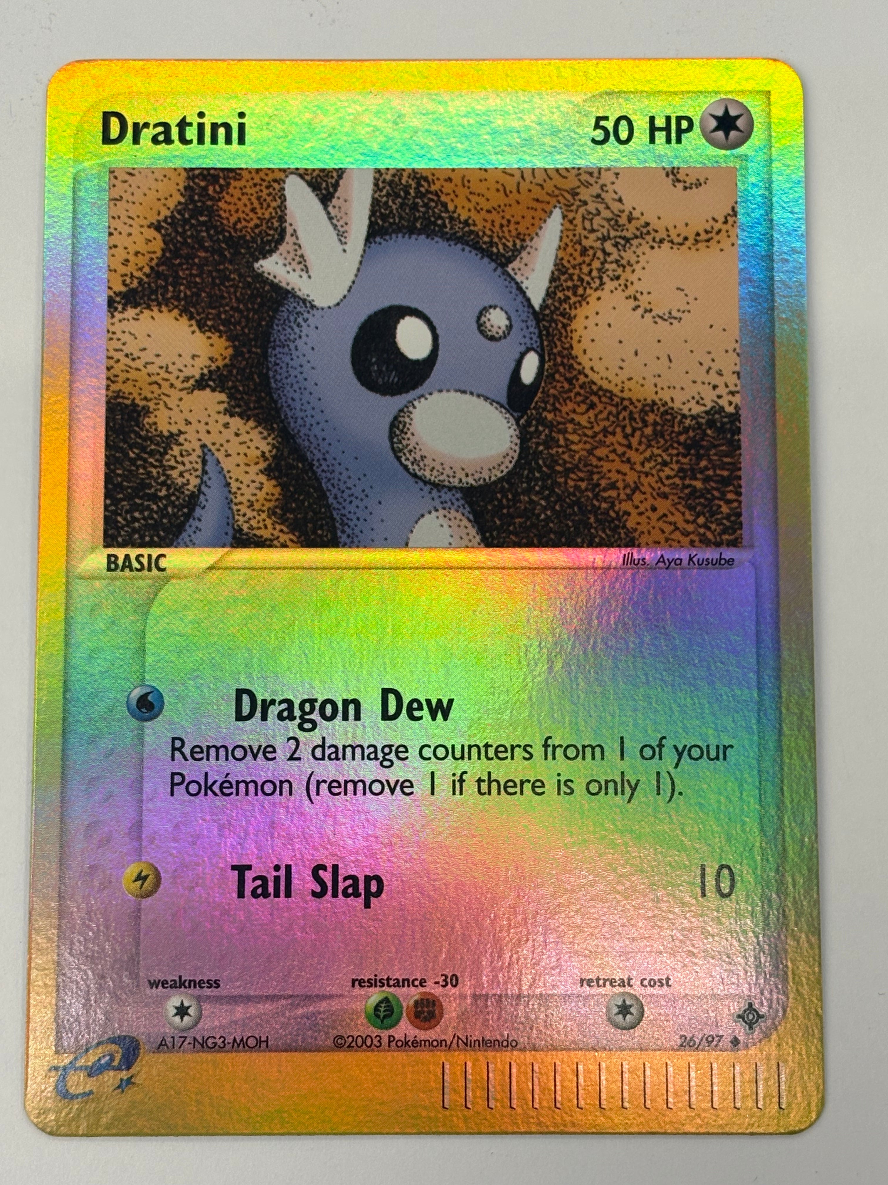 Pokémon TCG - EX Dragon Dratini Holo 26/97 NM