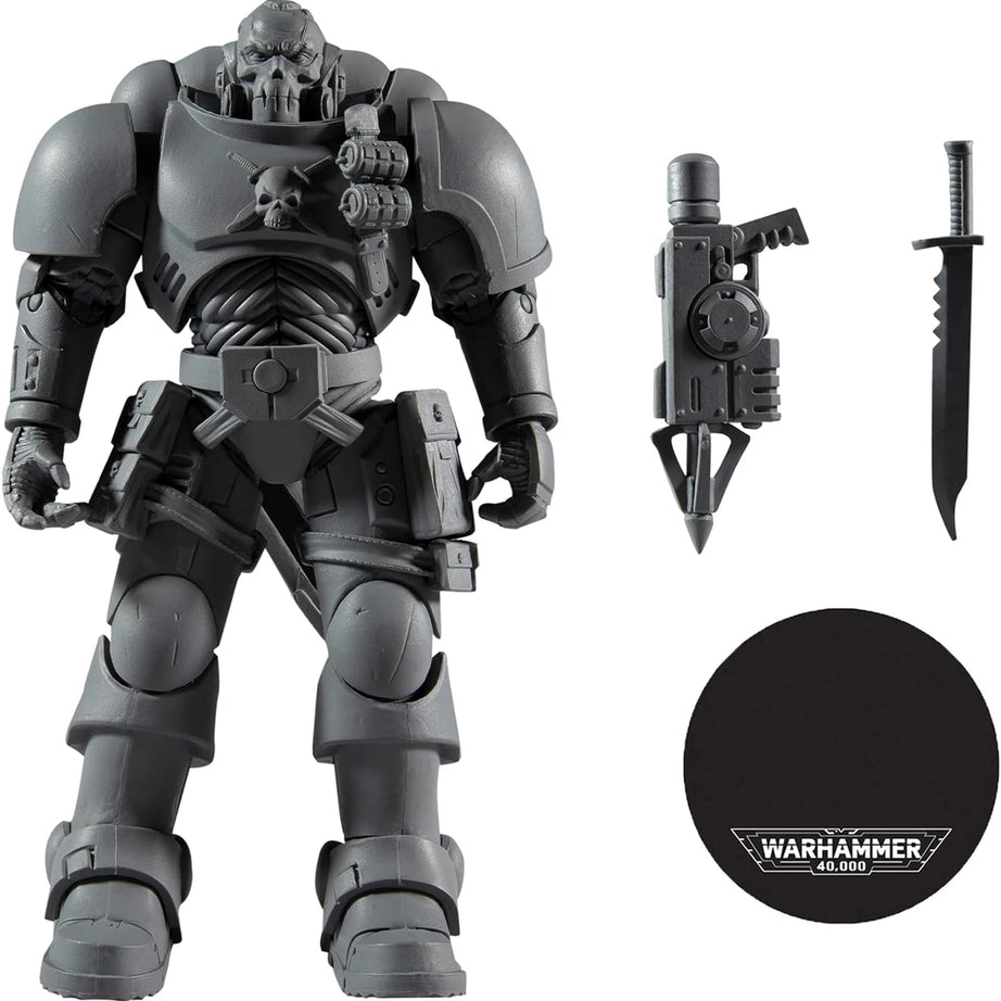 McFarlane Toys Warhammer 40,000 Space Marine Reiver Artist Proof with Grapnel Launcher Action Figure