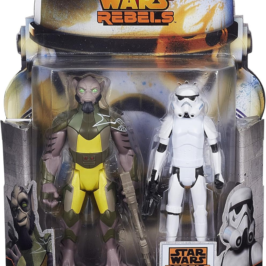 Hasbro Star Wars Rebels Garazeb "Zeb" Orrelios & Stormtrooper 2-Pack Action Figure