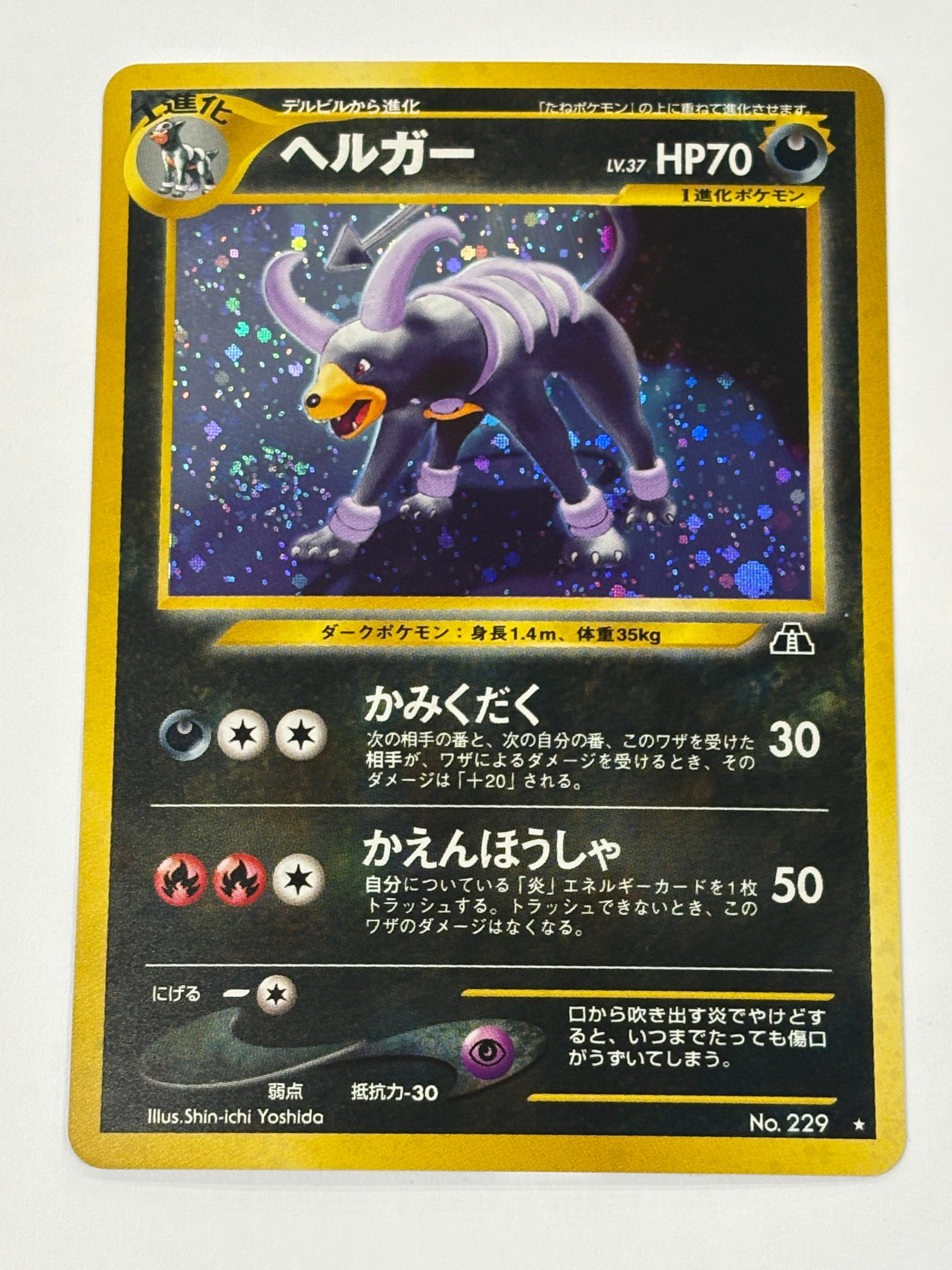Pokémon TCG - Crossing the Ruins… JP Houndoom Holo No. 229 NM