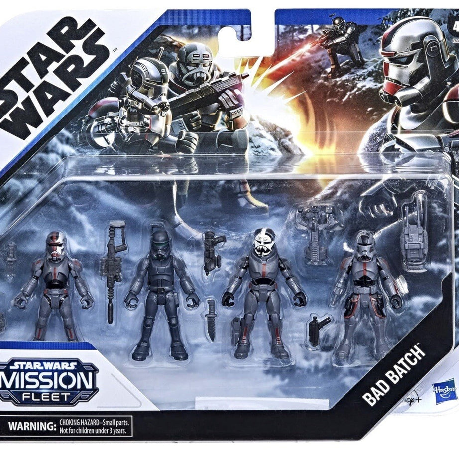Hasbro Star Wars Mission Fleet Bad Batch Action Figure Set