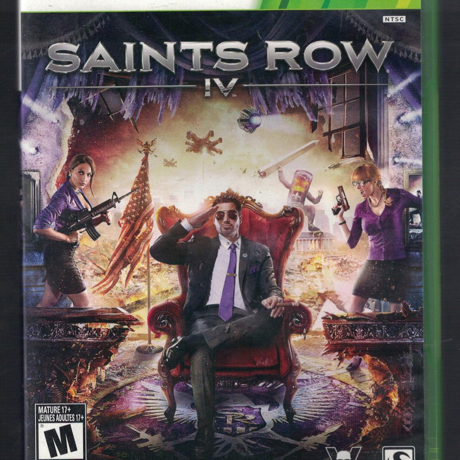 Xbox 360 Saints Row IV Video Game