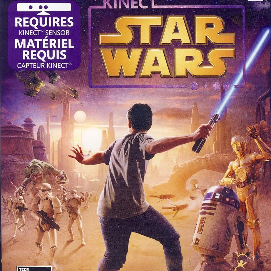 Xbox 360 Kinect Star Wars Video Game