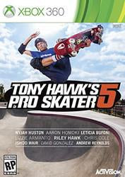 Xbox 360 Tony Hawk's Pro Skater 5 Video Game