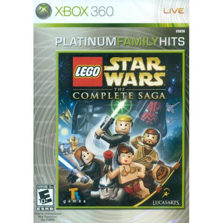 Xbox 360 Platinum Family Hits Lego Star Wars The Complete Saga Video Game