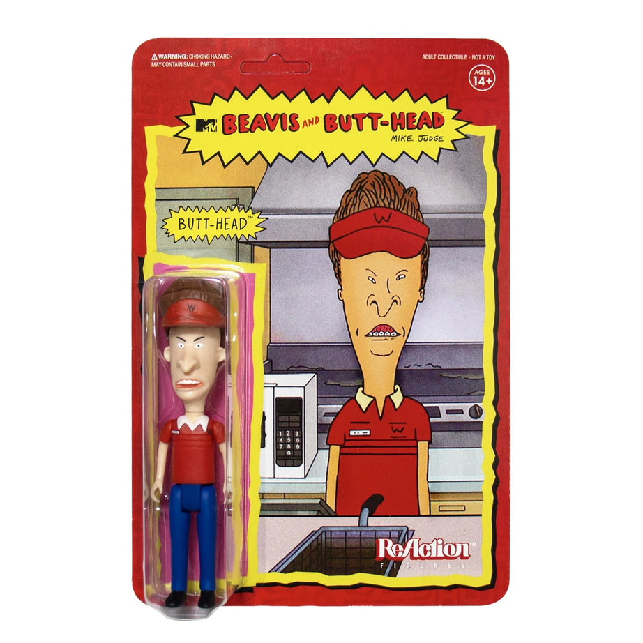 Super7 ReAction Figures Beavis and Butt-Head - Butt-Head Action Figure