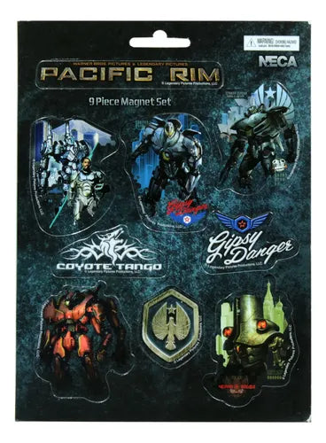 NECA Pacific Rim 9 Piece Sticker Set