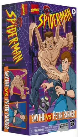 (Incomplete) Hasbro Marvel Legends Comics Spider-Man Smythe vs Peter Parker Action Figure 2-Pack