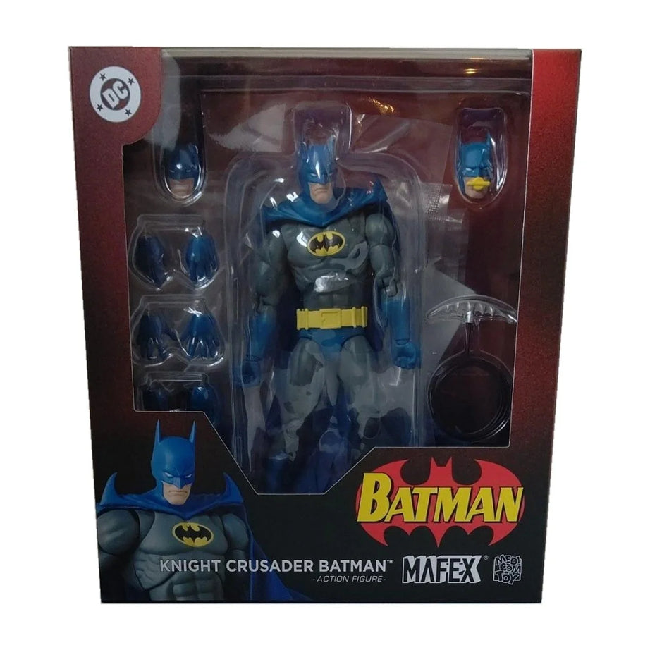 MediCom Toys Mafex DC Batman Knight Crusader Batman Action Figure