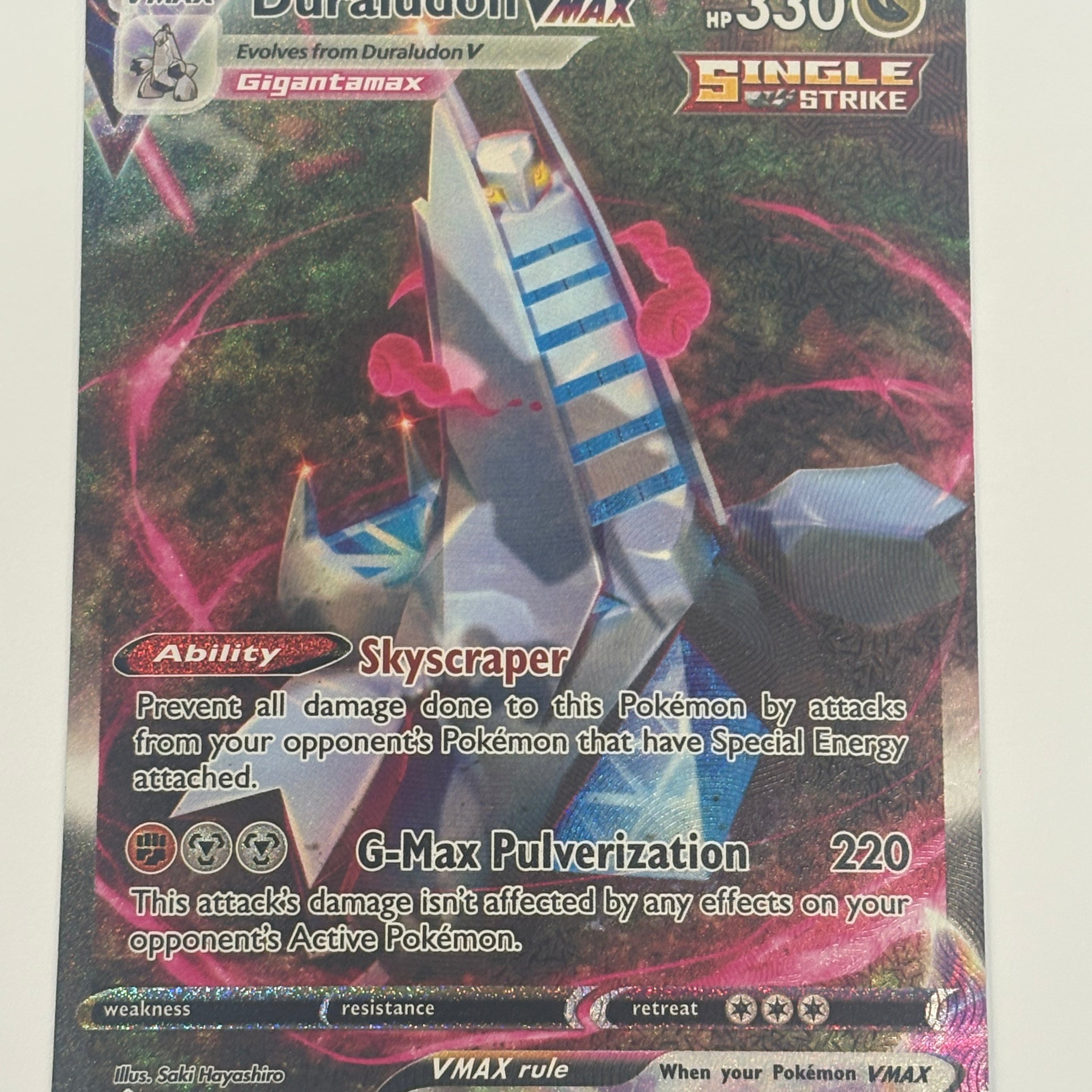Pokémon TCG - Evolving Skies Duraludon VMAX 220/203 NM