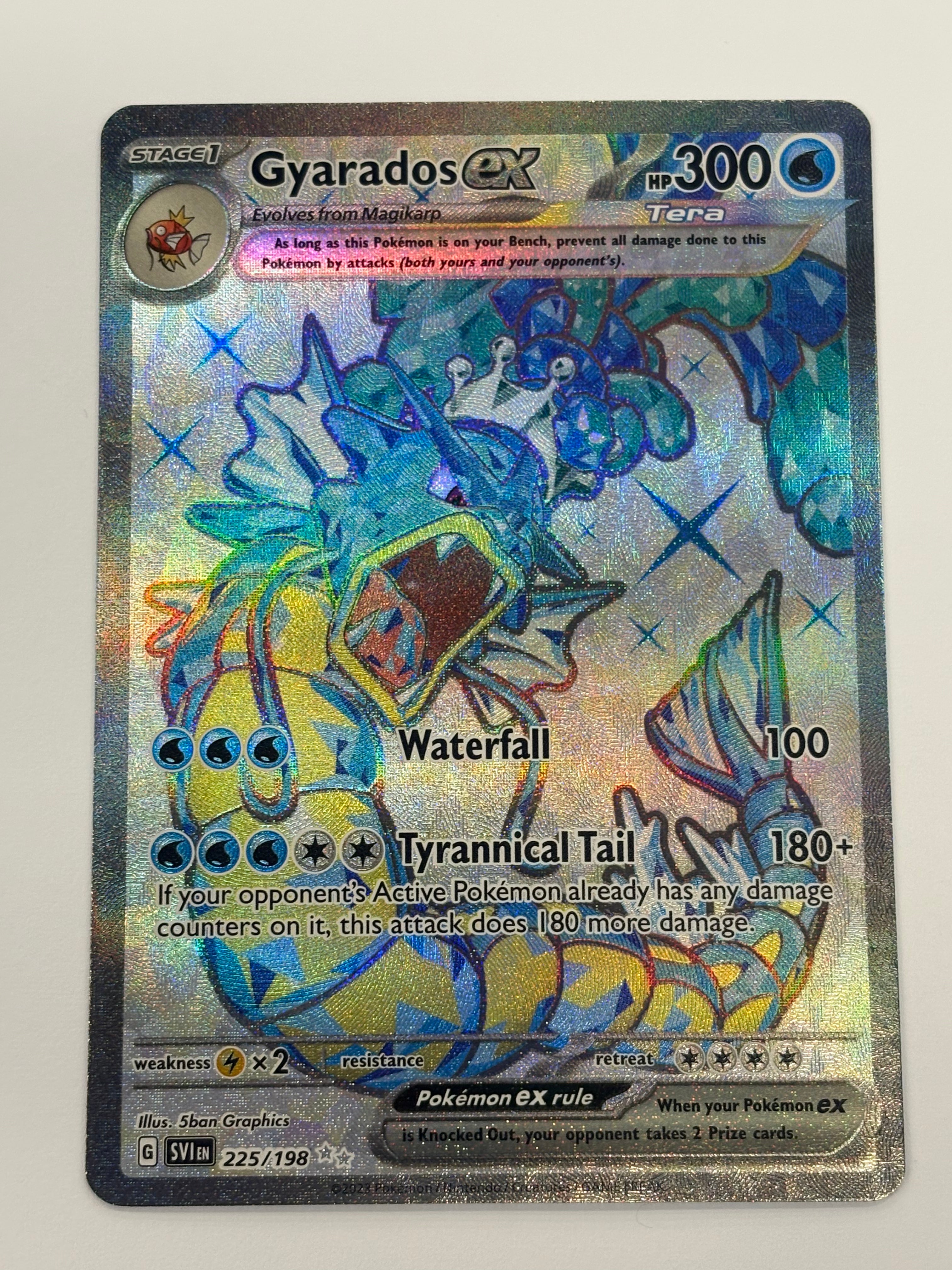 Pokémon TCG - Scarlet & Violet Gyarados ex 225/198 NM