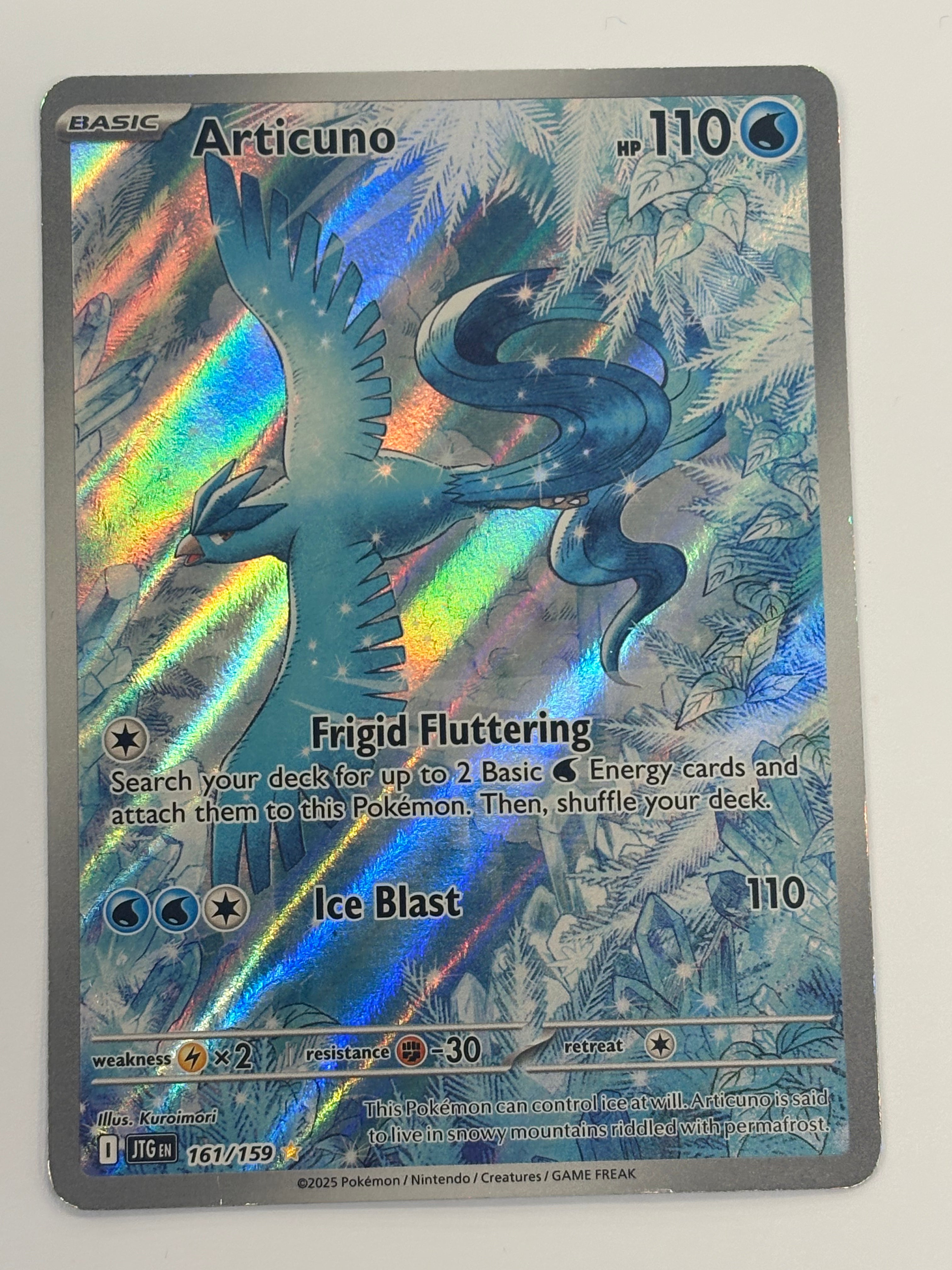 Pokémon TCG - Journey Together Articuno 161/159 DMG