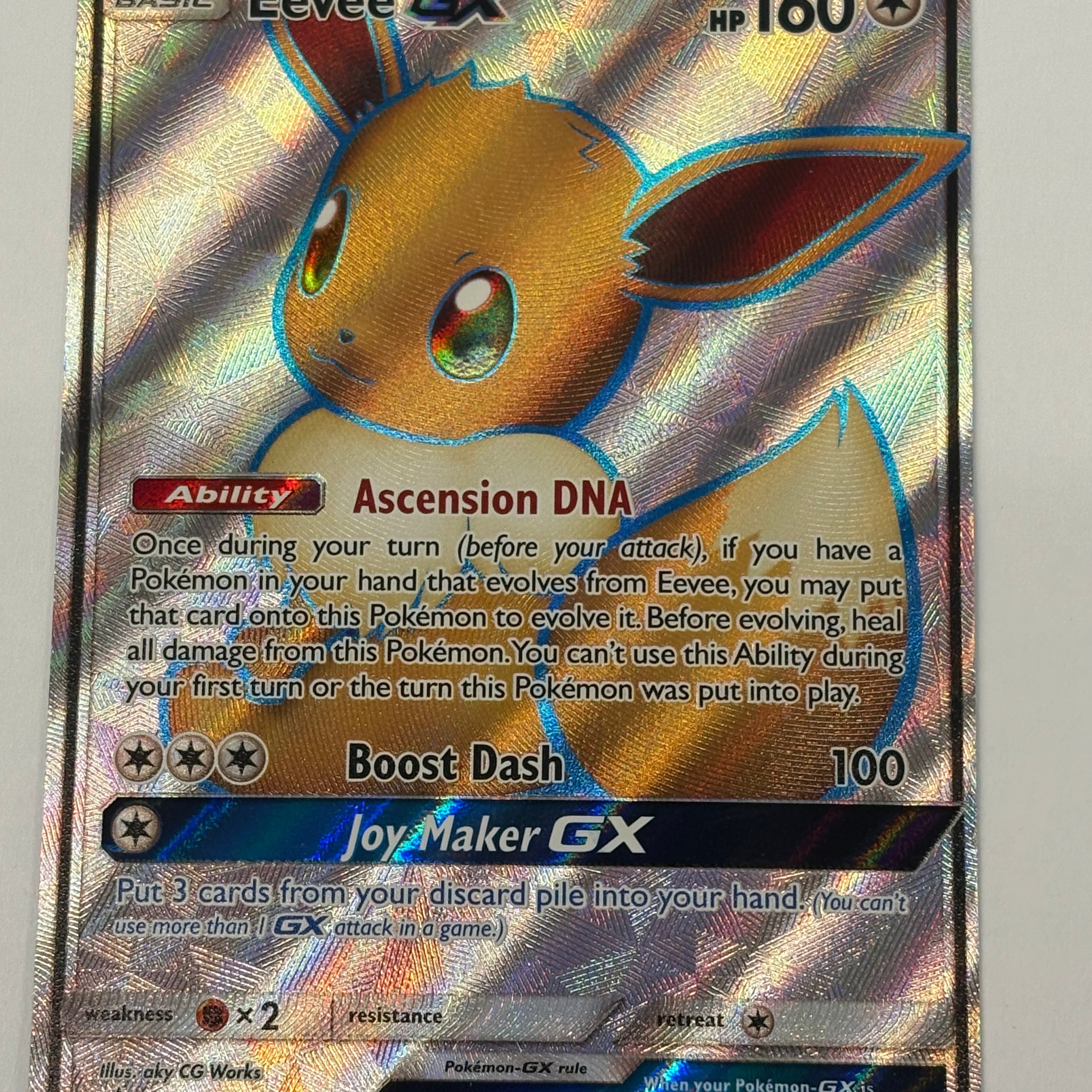 Pokémon TCG - Sun & Moon Promo Eevee GX SM242 NM
