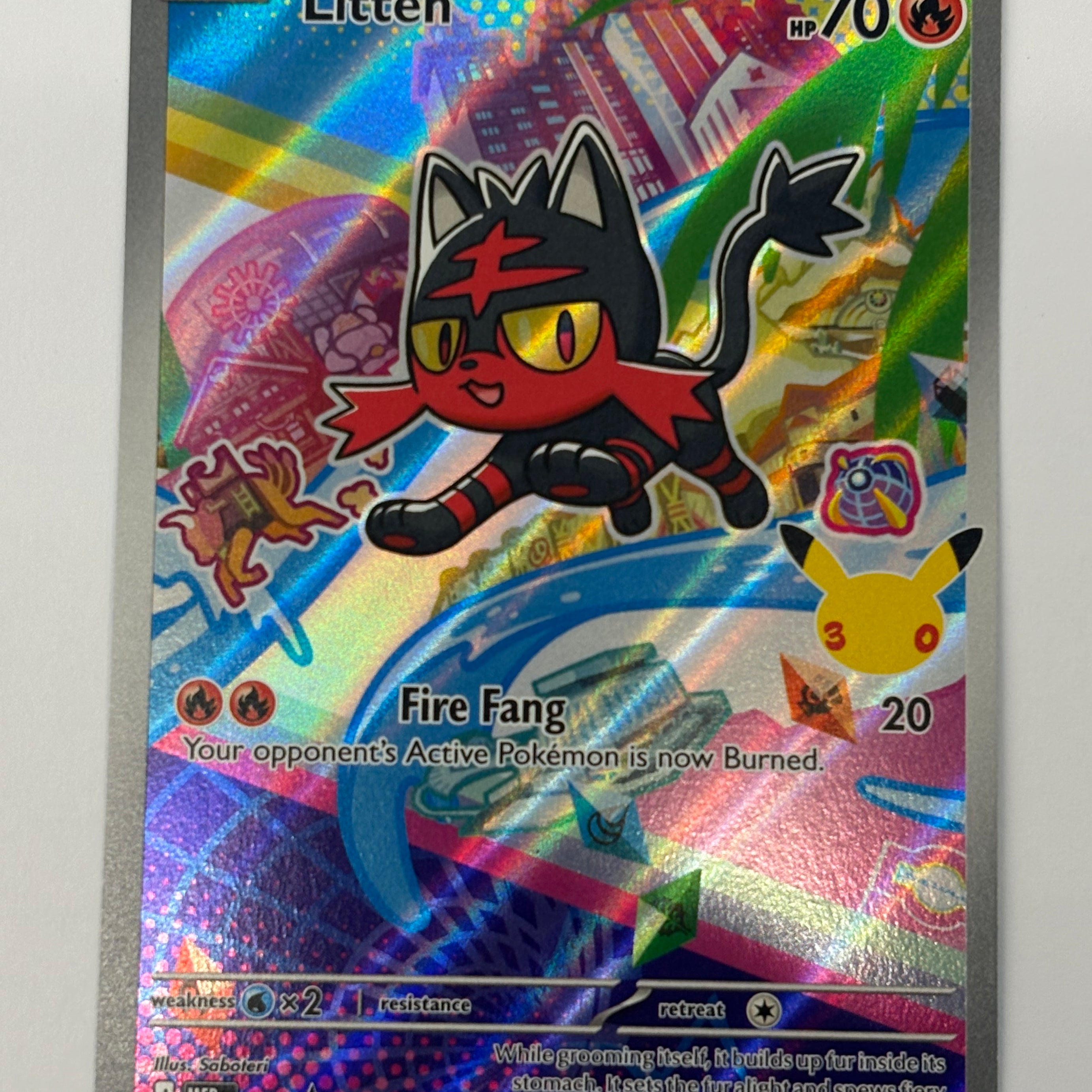Pokémon TCG - Mega Evolution Promo Litten 044 NM
