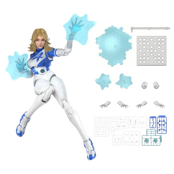 Blokees Champion Class Marvel Rivals Invisible Woman Model Kit Action Figure
