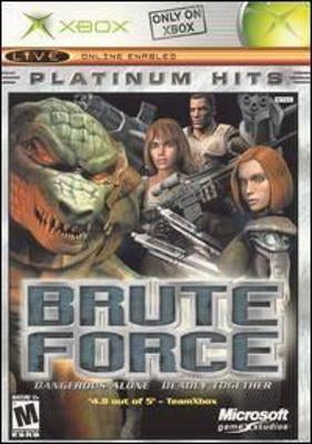 XBOX Platinum Hits Brute Force Video Game (Complete in Box)