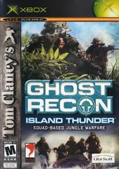 Xbox Tom Clancy's Ghost Recon Island Thunder Video Game (Complete In Box)