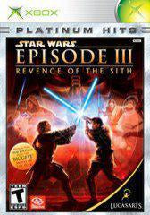 Xbox Platinum Hits Star Wars Episode III Revenge of the Sith Video Game (Complete in Box)