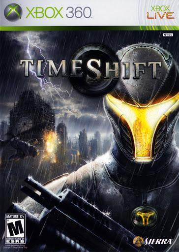 Xbox 360 Time Shift Video Game (Missing Bonus DVD)