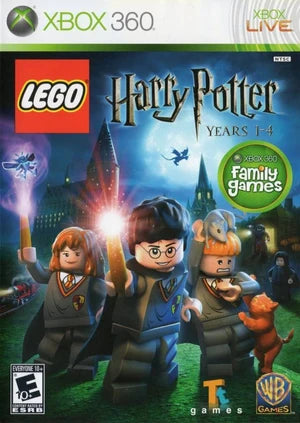 Xbox 360 Lego Harry Potter Years 1-4 Video Game (Complete in Box)