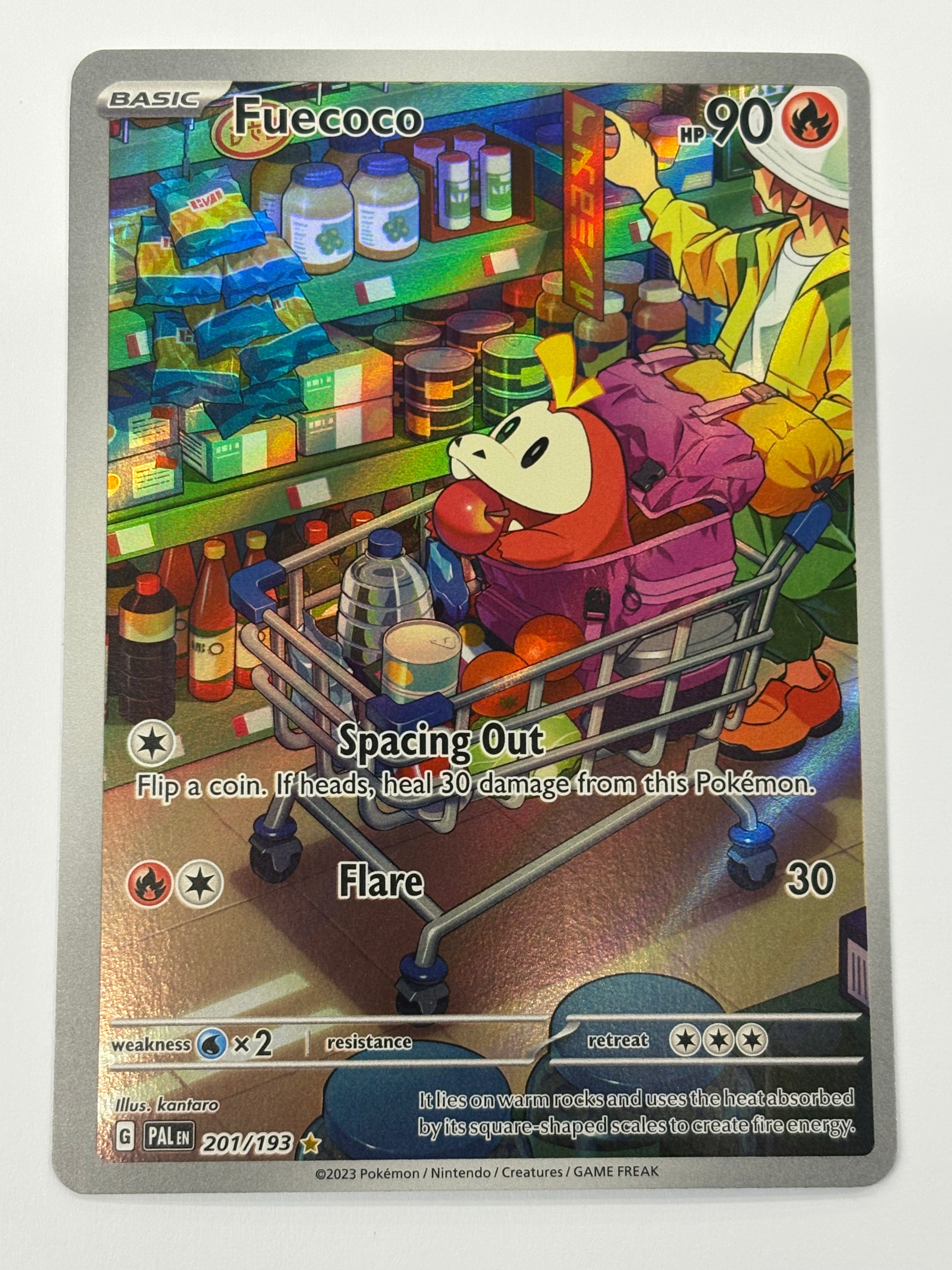Pokémon TCG - Paldea Evolved Fuecoco 201/193 NM