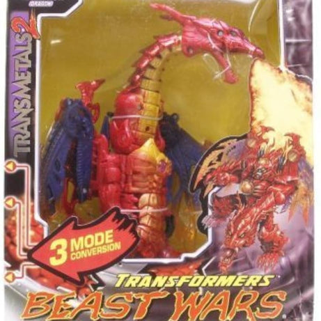 Hasbro Transmetal Transformers Beast Wars Evil Predacon Megatron Dragon Action Figure