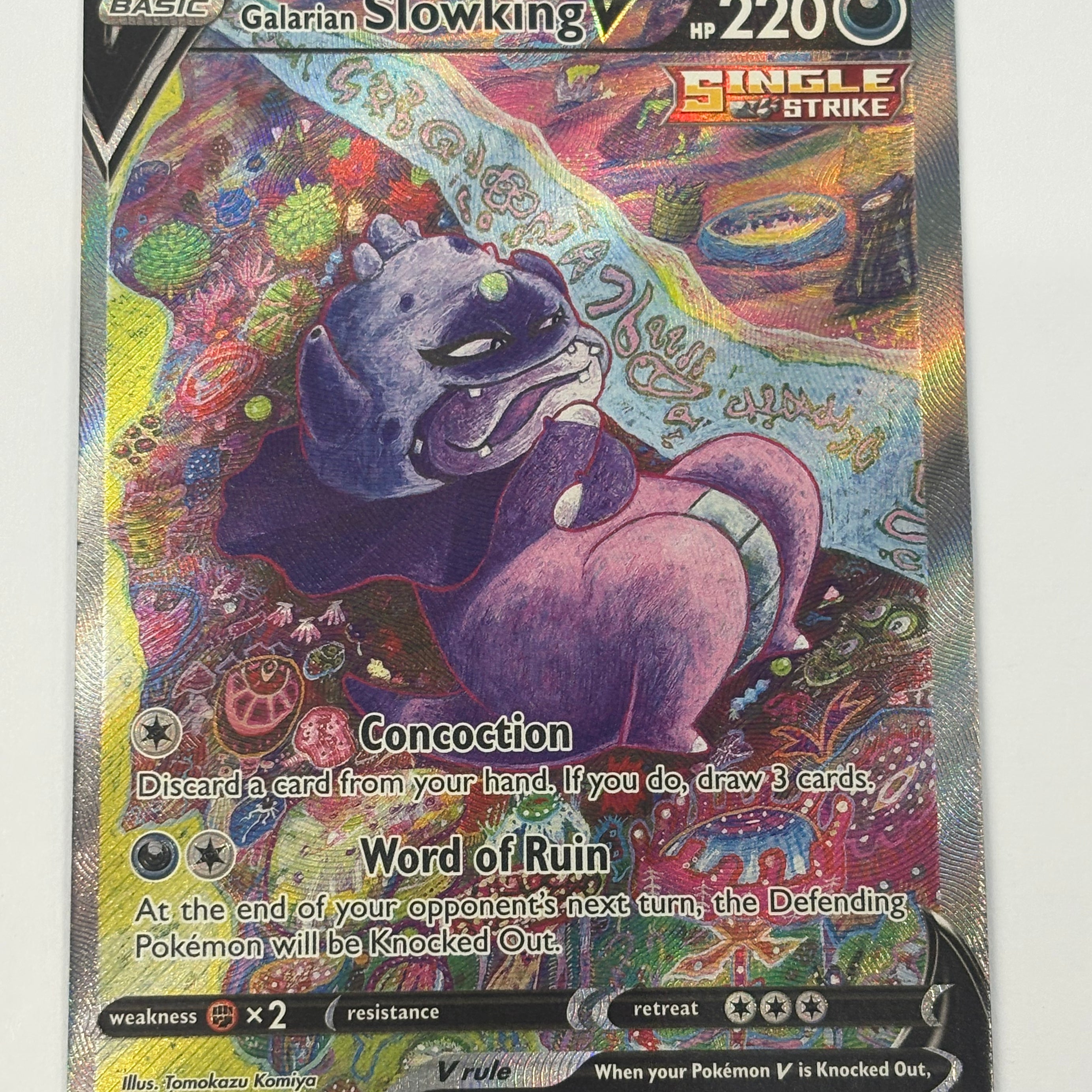 Pokémon TCG - Chilling Reign Galarian Slowpoke 179/198 NM