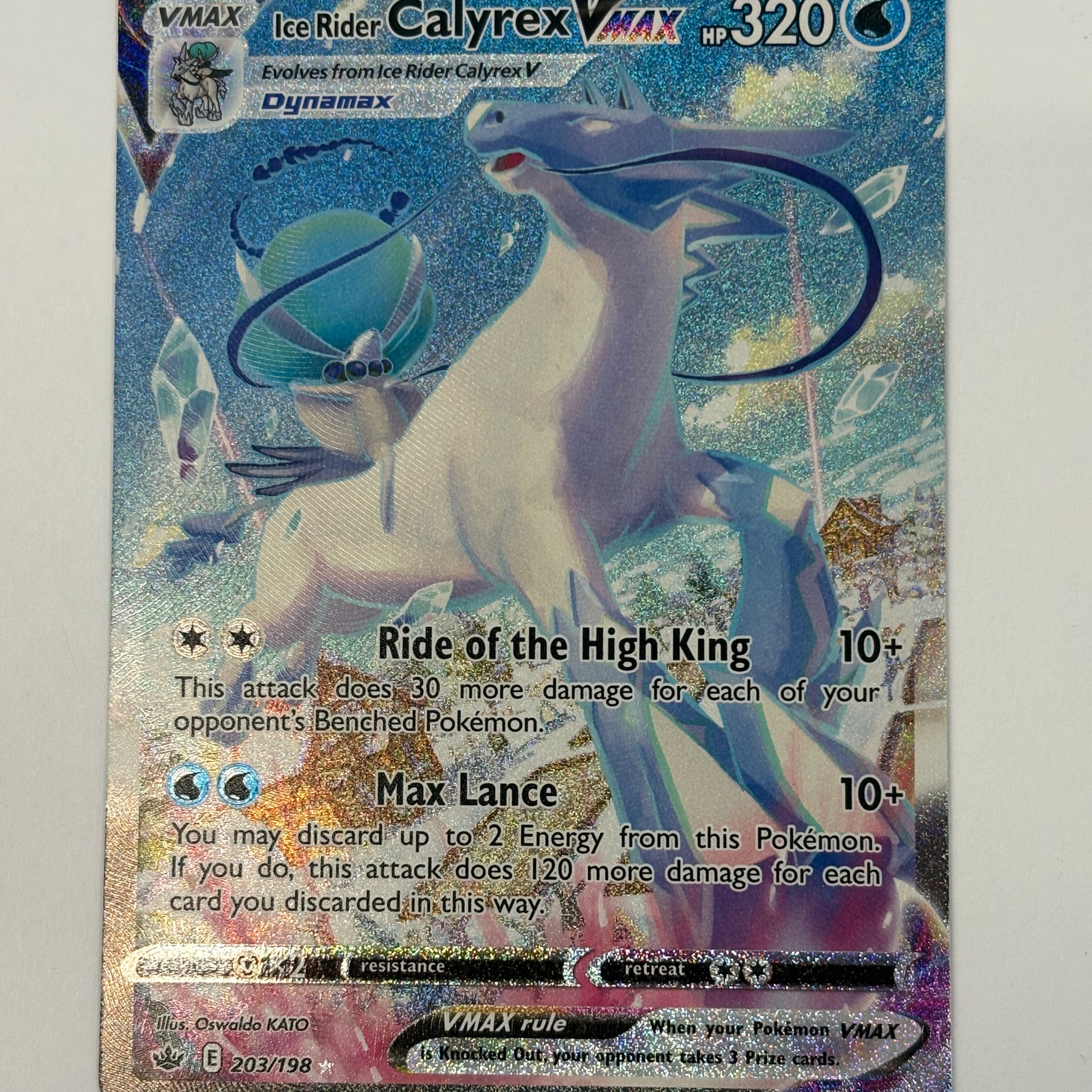 Pokémon TCG - Chilling Reign Ice Rider Calyrex 203/198 NM