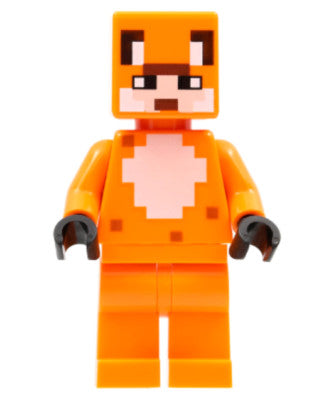 Minecraft Fox Skin #1 Mini Block Figure