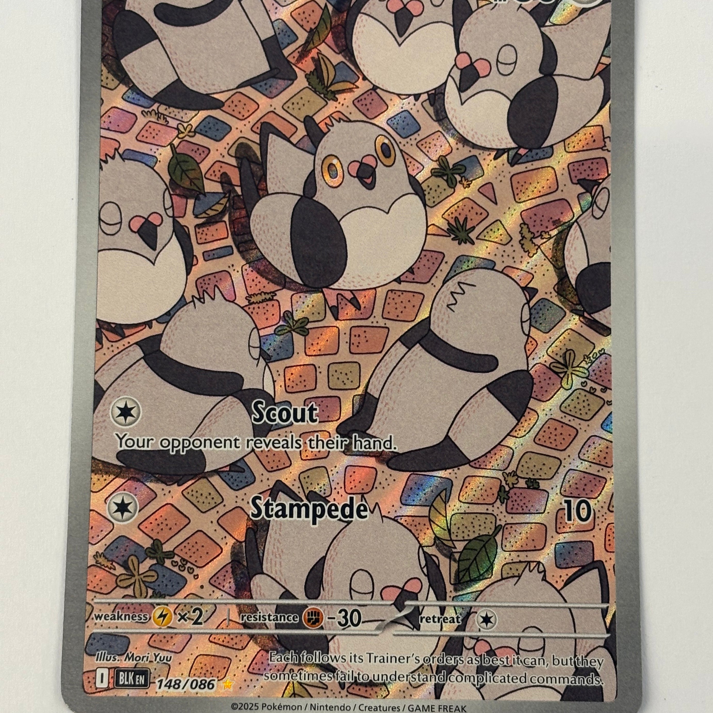 Pokémon TCG - Black Bolt Pidove 148/86 NM