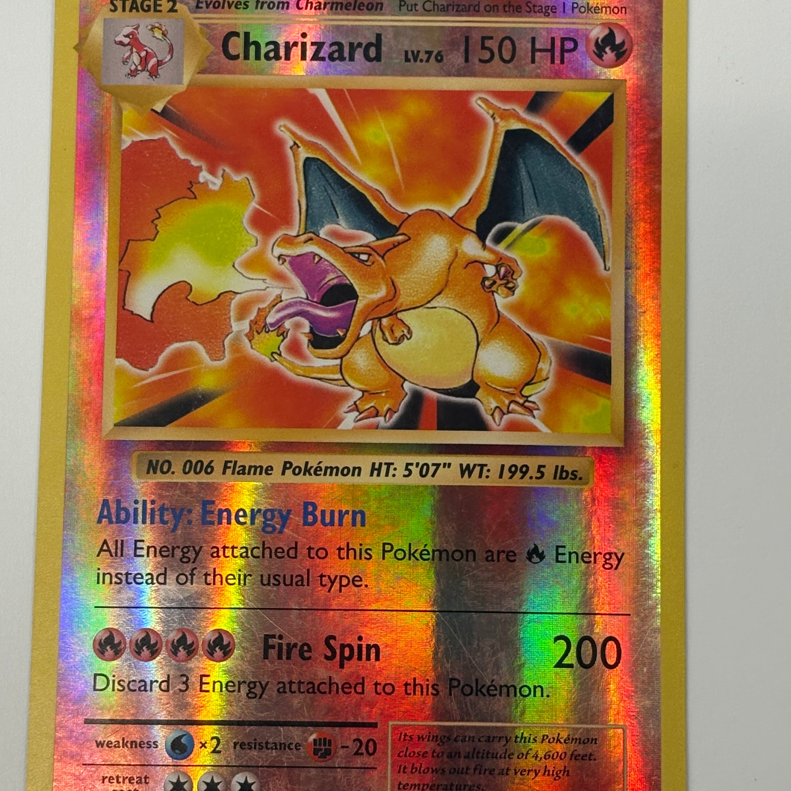 Pokémon TCG - XY Evolutions Charizard (Reverse Holo) 11/108 HP