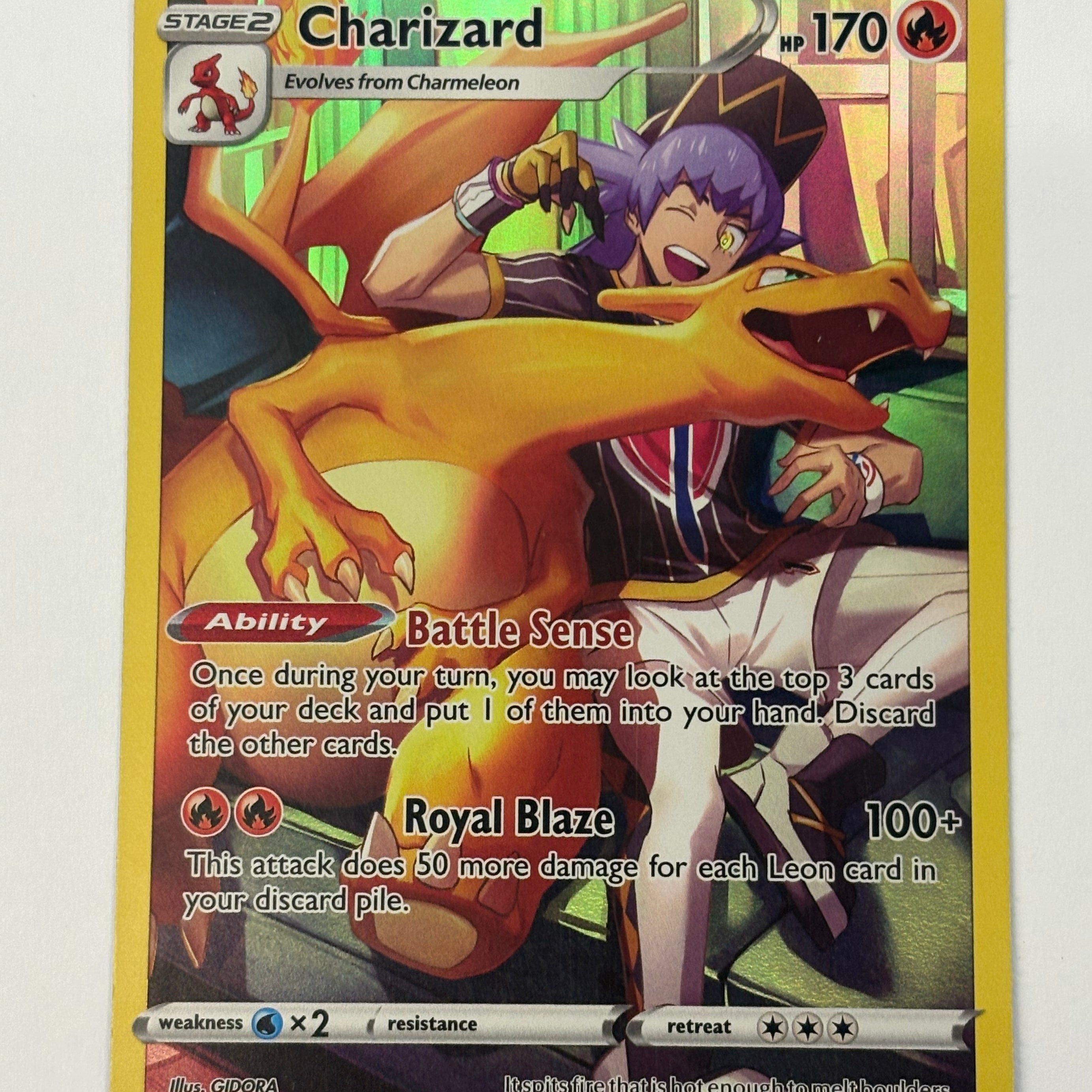 Pokémon TCG - Lost Origin Charizard TG03/TG30 LP