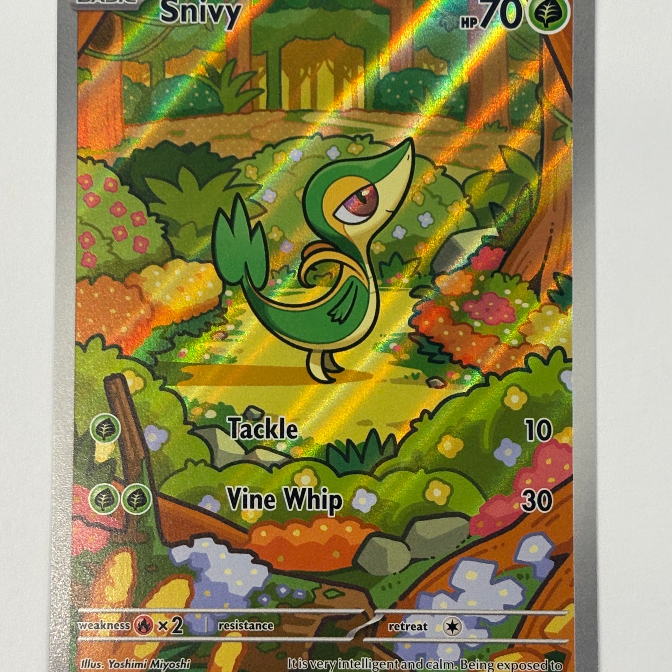 Pokémon TCG - Black Bolt Snivy 087/086 NM
