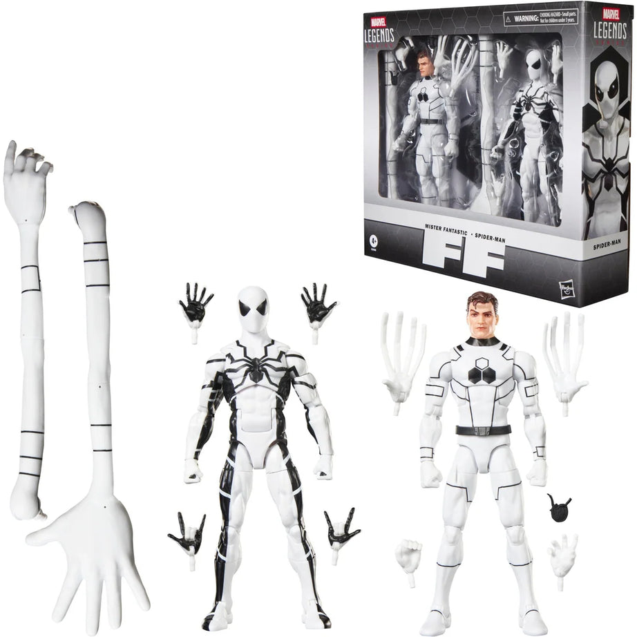 Hasbro Marvel Legends Series Future Foundation Mister Fantastic & Spider-Man Action Figure 2-Pack