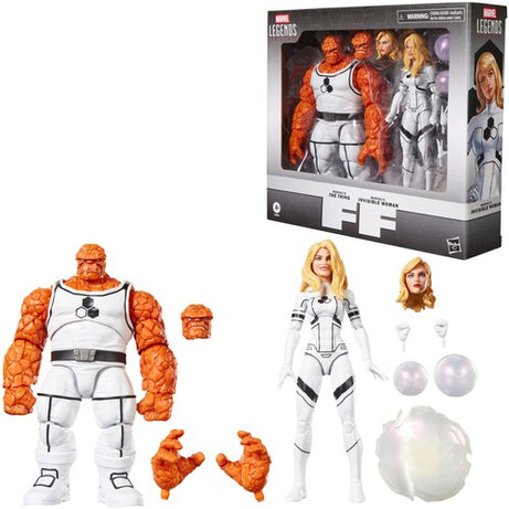 Hasbro Marvel Legends Series Future Foundation The Thing & Invisible-Woman Action Figure 2-Pack