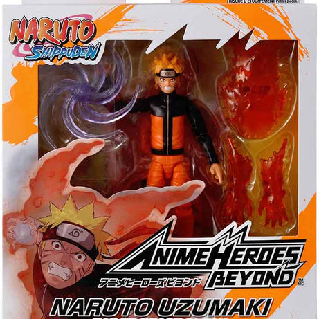 Bandai Anime Heroes Beyond Naruto Uzumaki Tailed Beast Cloak Action Figure