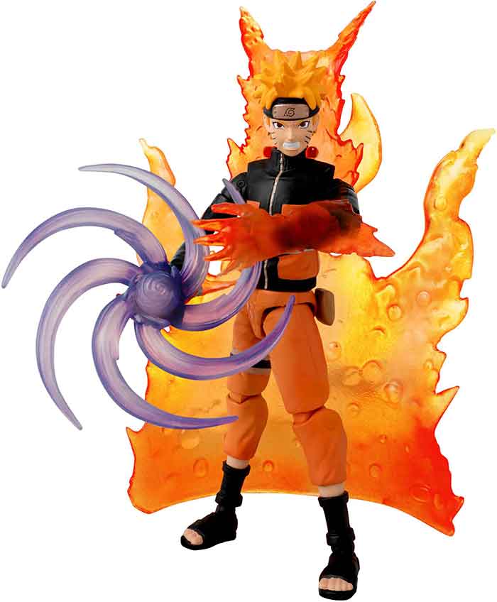 Bandai Anime Heroes Beyond Naruto Uzumaki Tailed Beast Cloak Action Figure