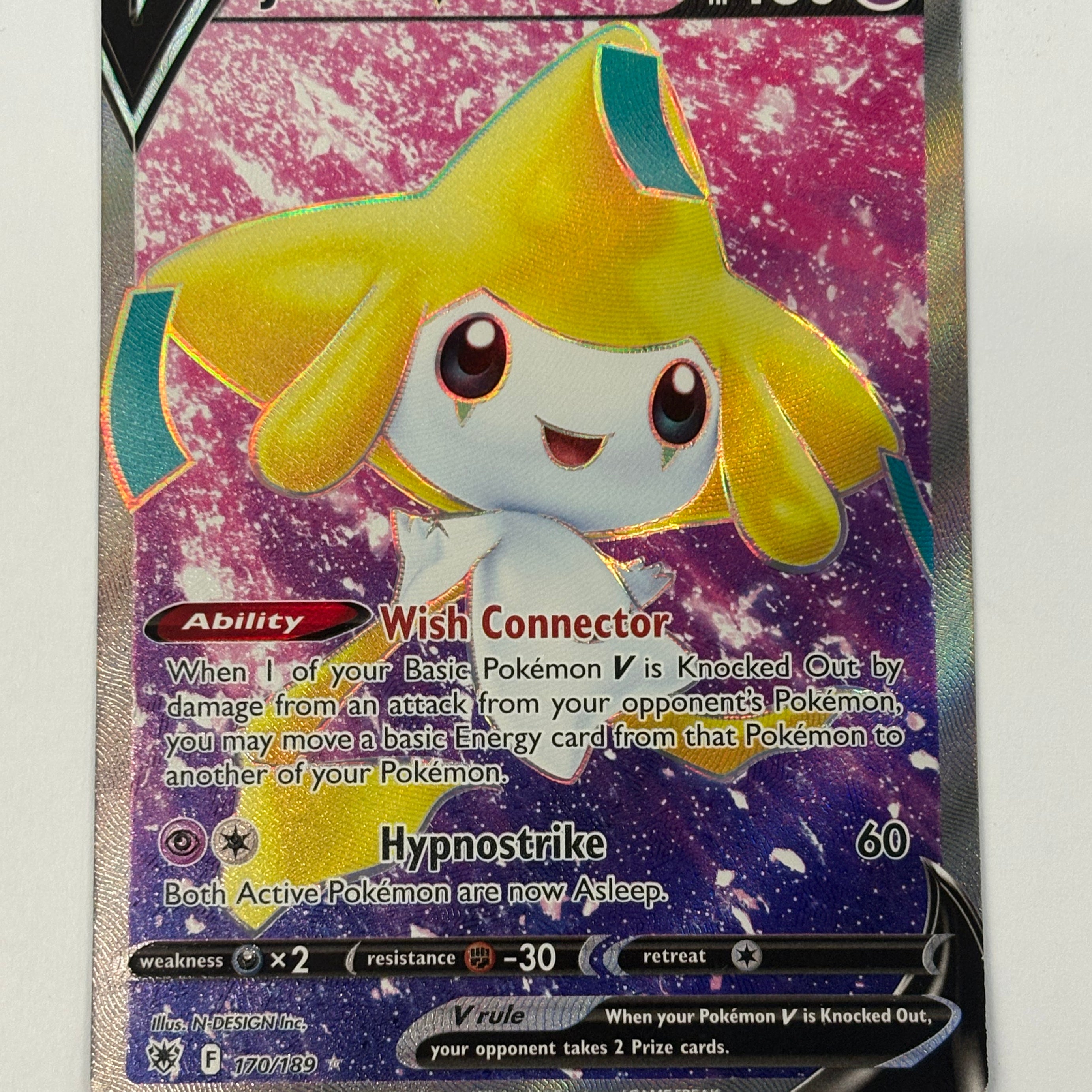 Pokémon TCG - Astral Radiance Jirachi V 170/189 LP